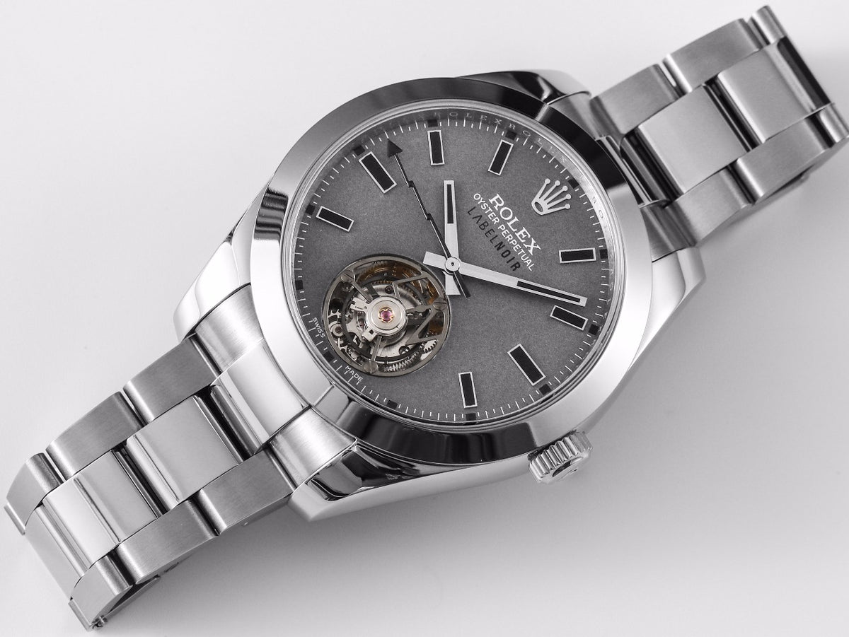 Rolex Label Noir Oyster Tourbillion Watch