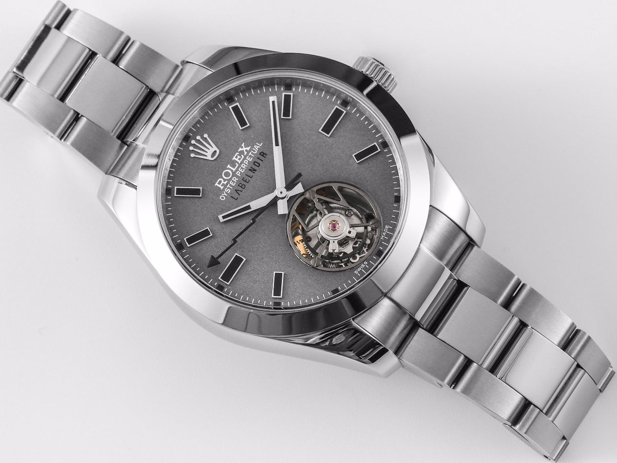 Rolex Label Noir Oyster Tourbillion Watch