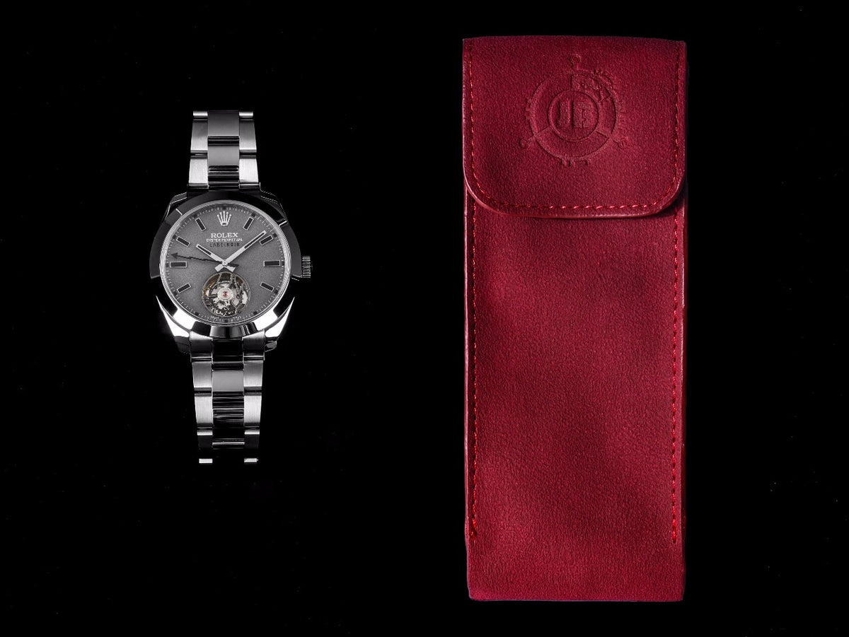 Rolex Label Noir Oyster Tourbillion Watch