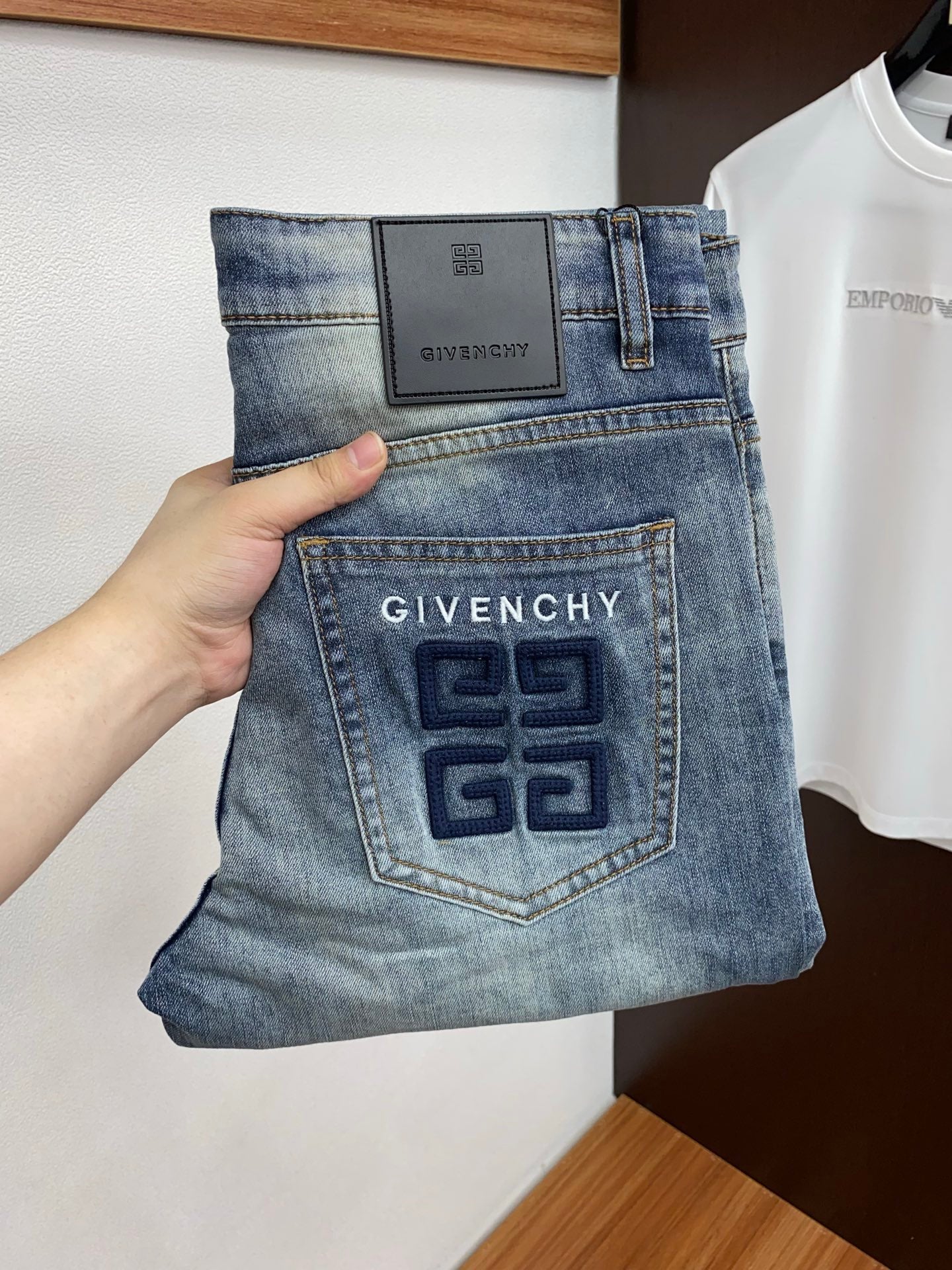 Givenchy Slim Fit Straight-Leg Jeans
