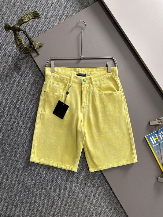 LV Denim Shorts