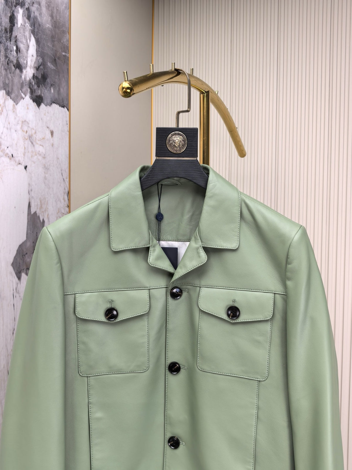 LV Genuine Leather Jacket