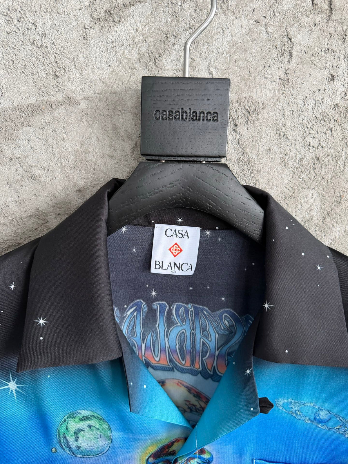 Casablanca Silk Long-Sleeved Shirt