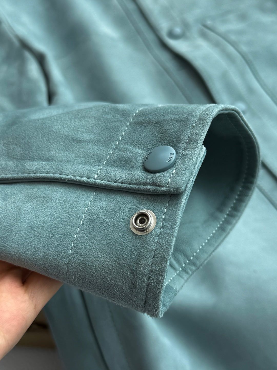 Men Dior Misty Blue Jacket