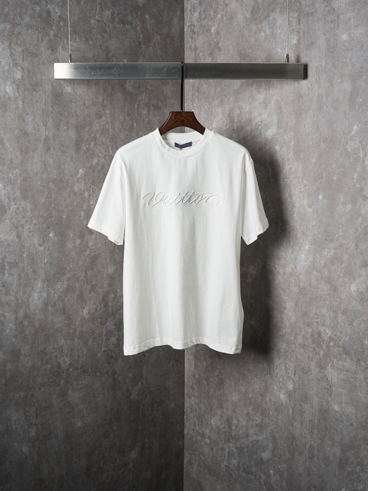 LV Embroidered T-Shirt