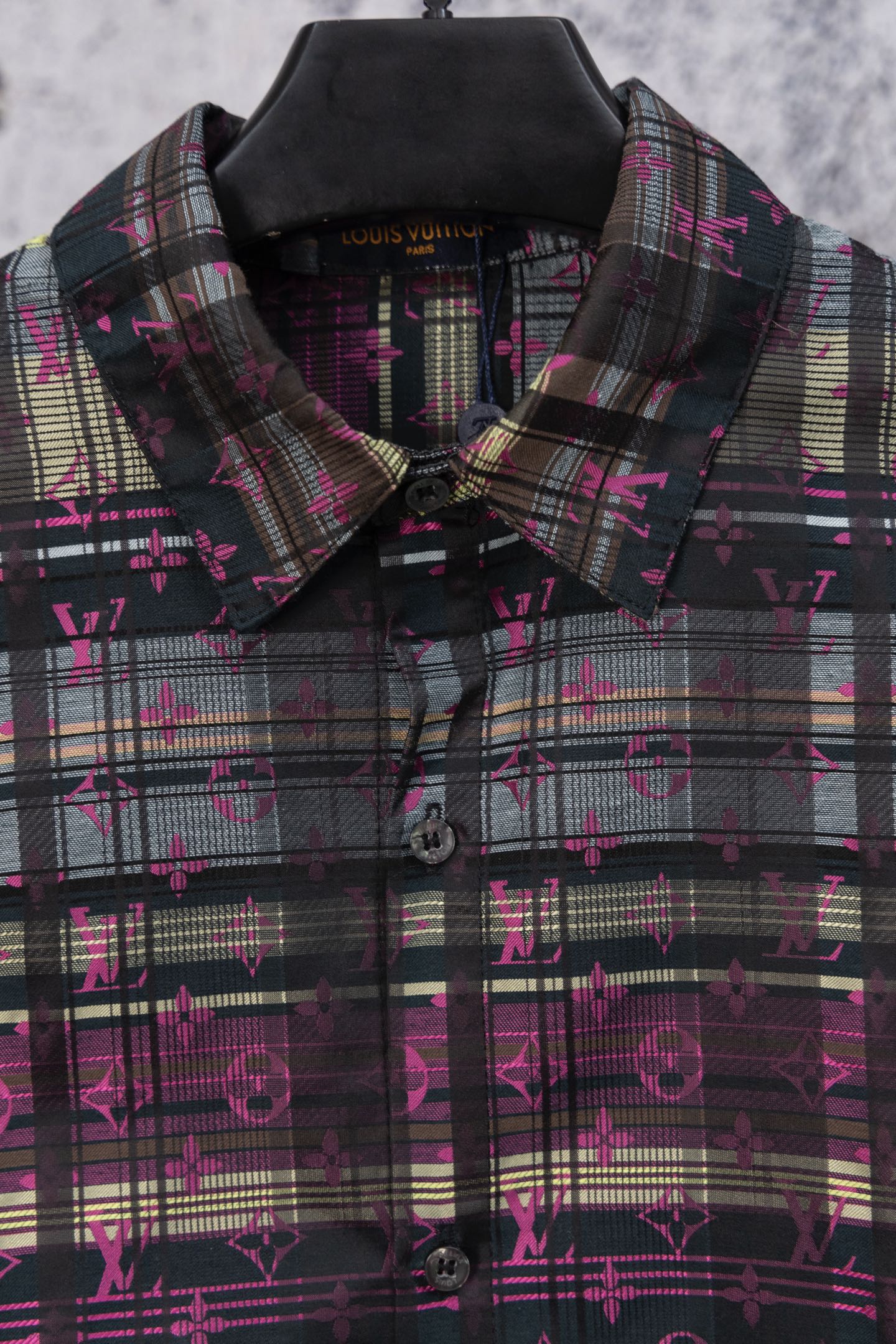 1V 25SS Dark Red Long-Sleeve Shirt Jacket