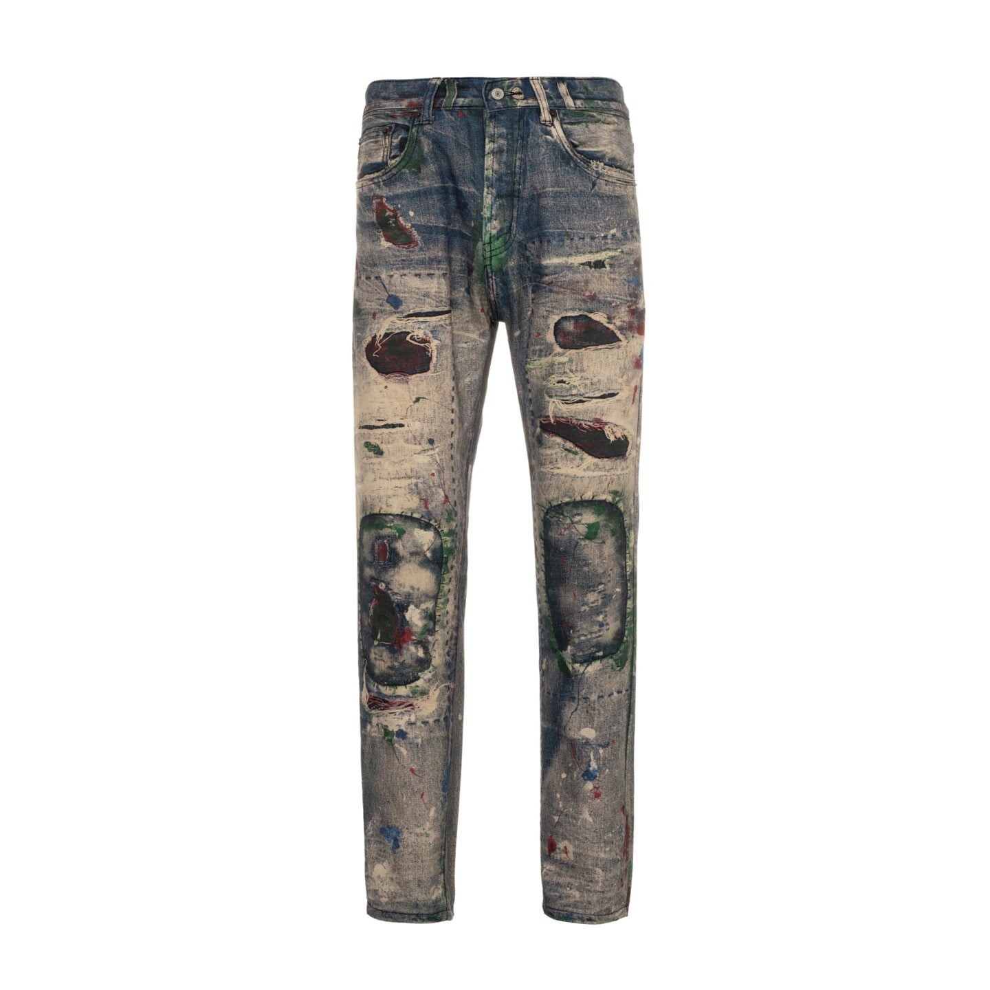 Acne Graffiti Distress Jeans
