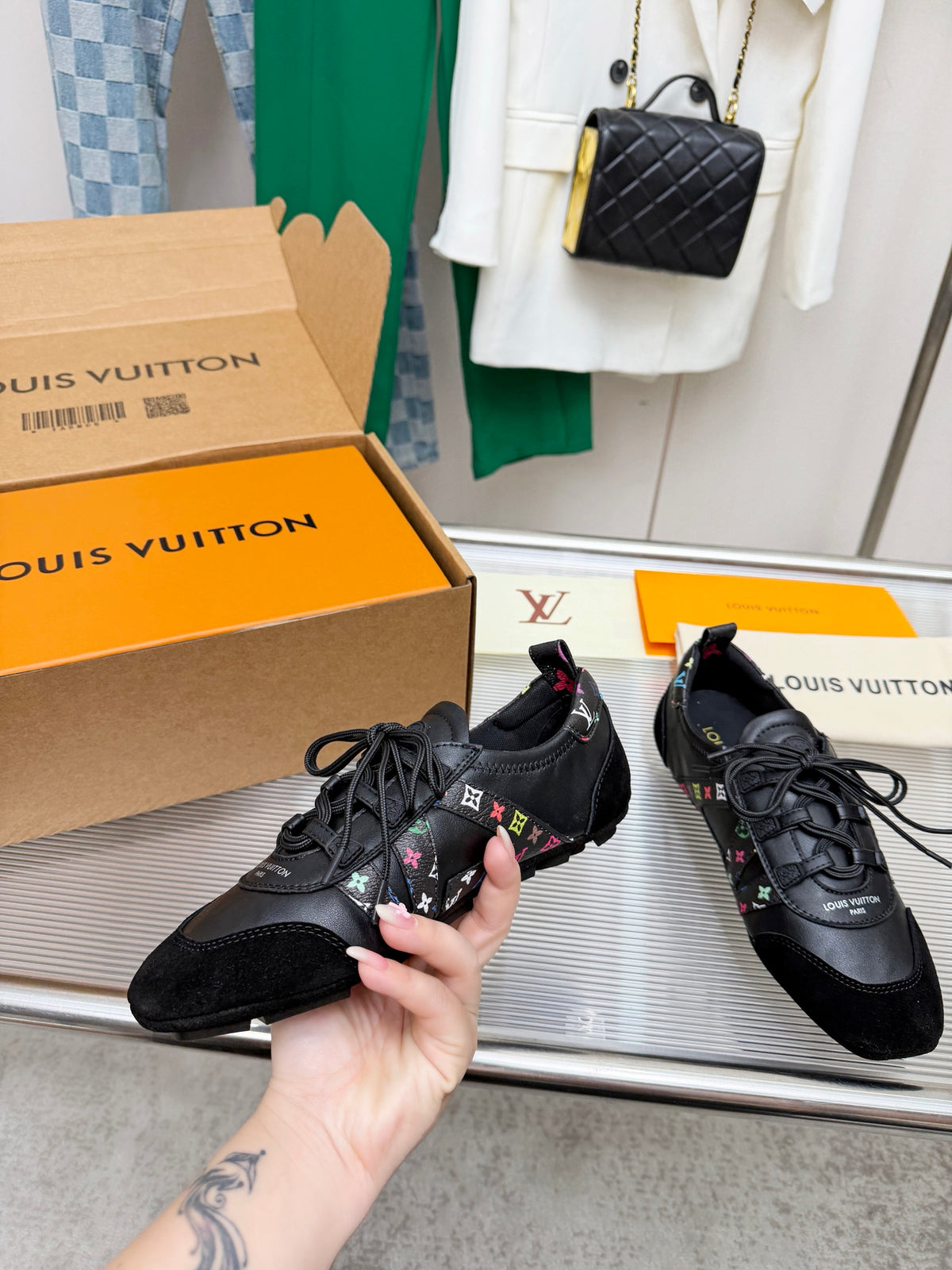 LV Sneakerina Ballet Flats