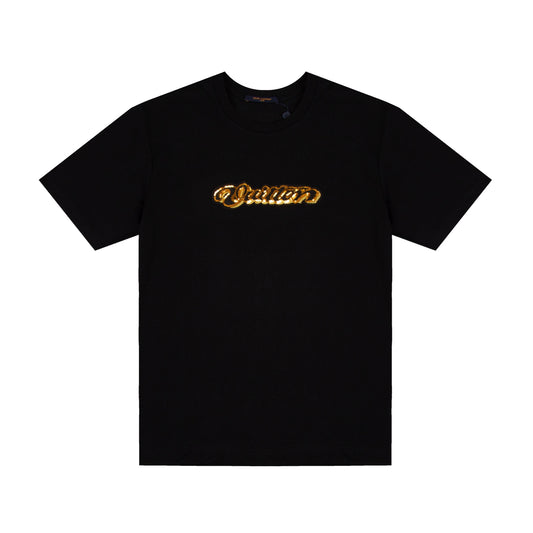 LV Sequined Crew Neck T-Shirt