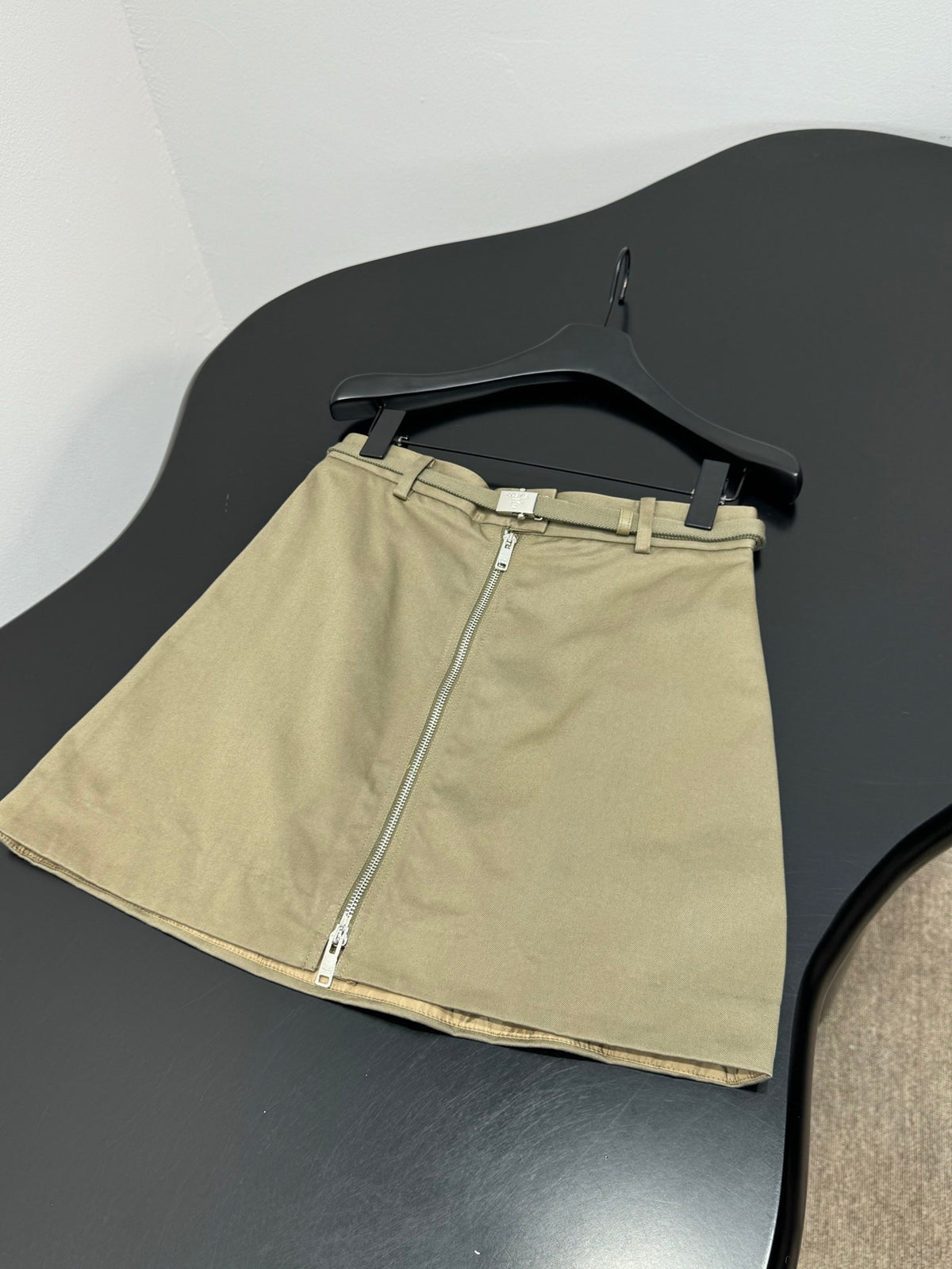 Prada Military Green Workwear Skirt