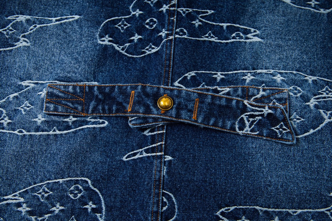 1V Denim Suit