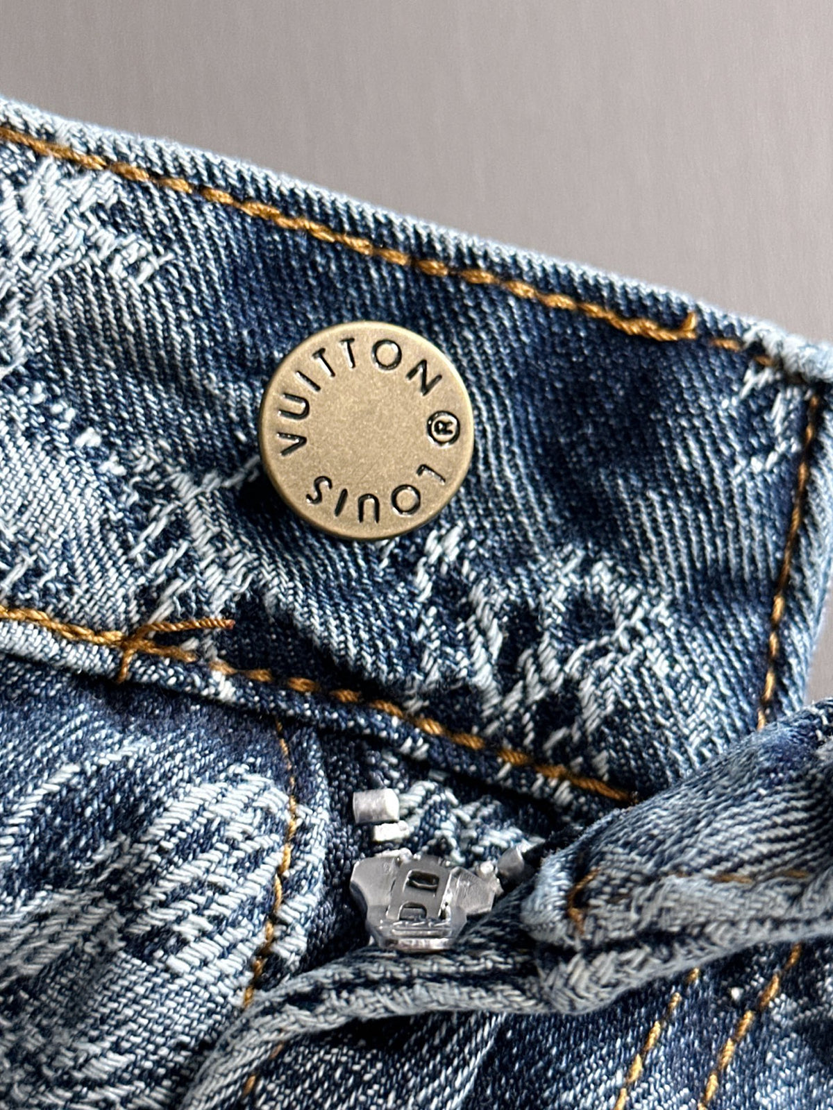 LV Denim Shorts