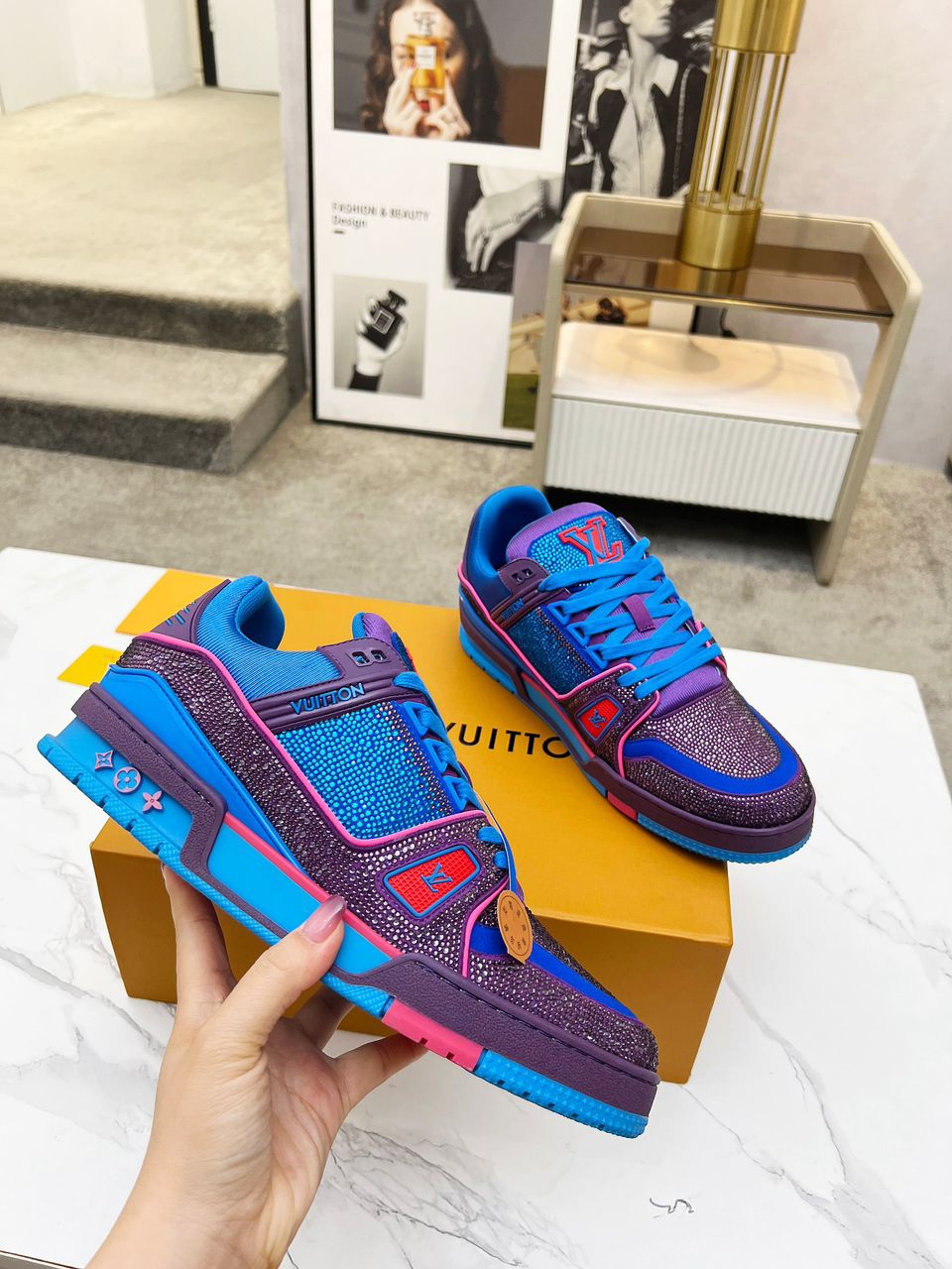 LV Trainers Shoes