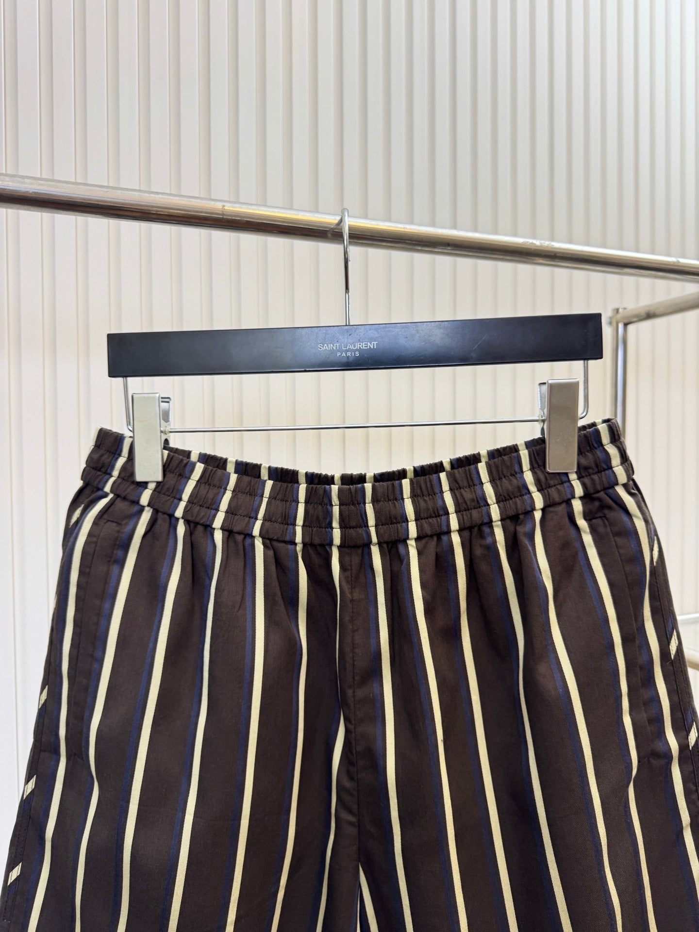 LV Pharrell Williams Runway Strip Pocket Shorts
