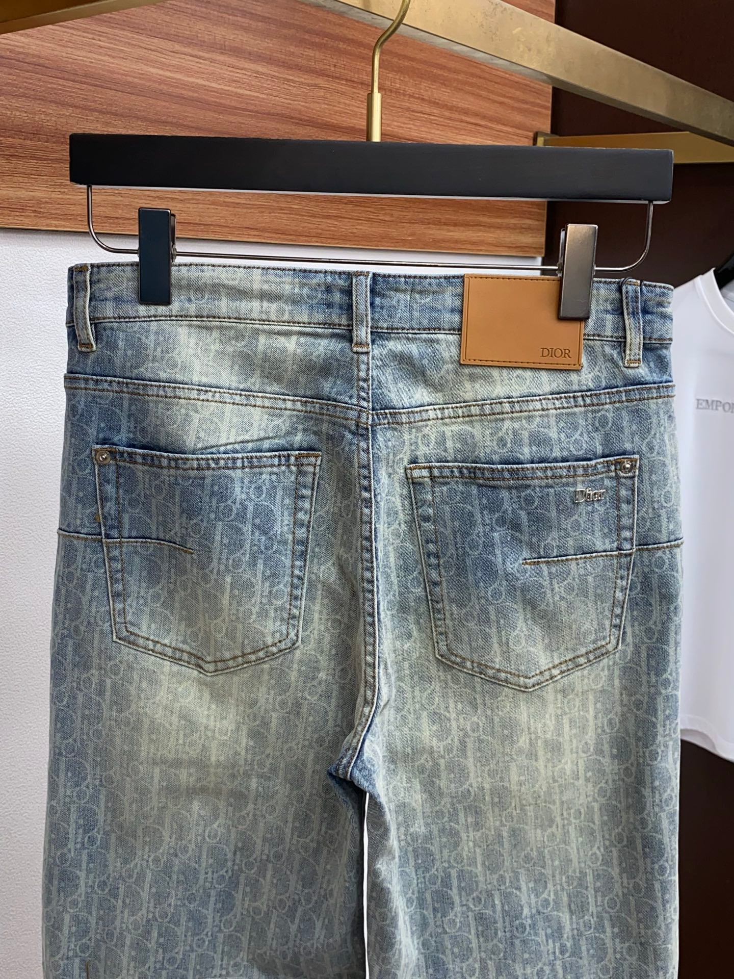 Dior Slim Fit Straight-Leg Jeans