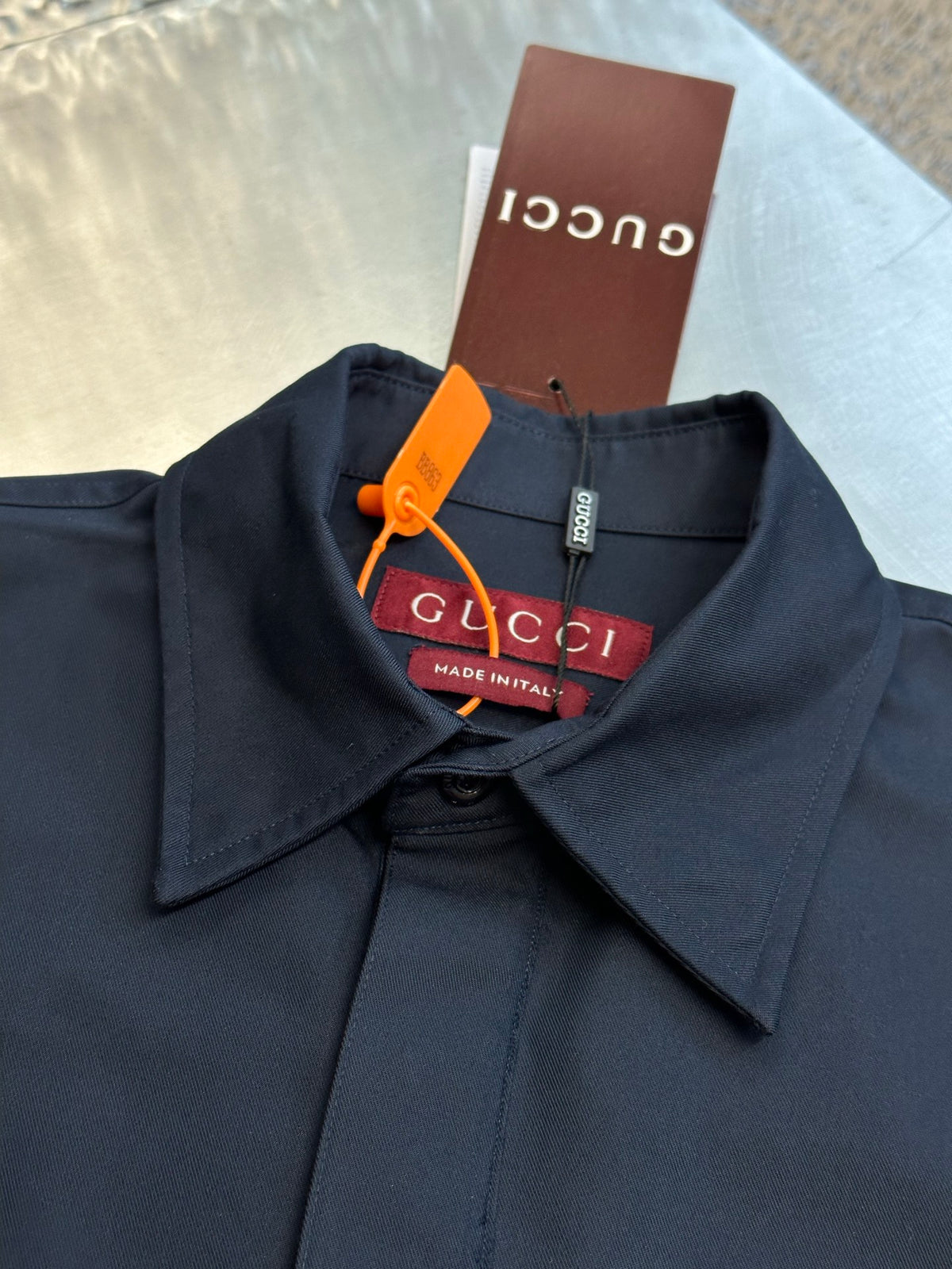Gucci Printed Long-Sleeved Shirt