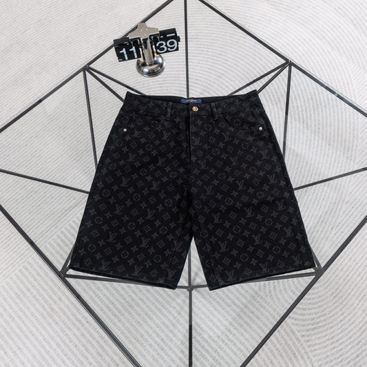 LV Denim Shorts