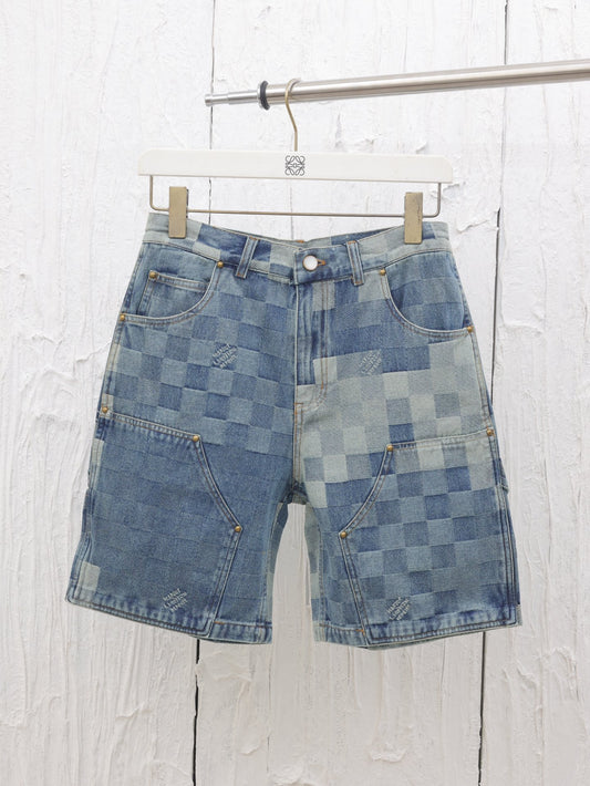 1V Denim Shorts