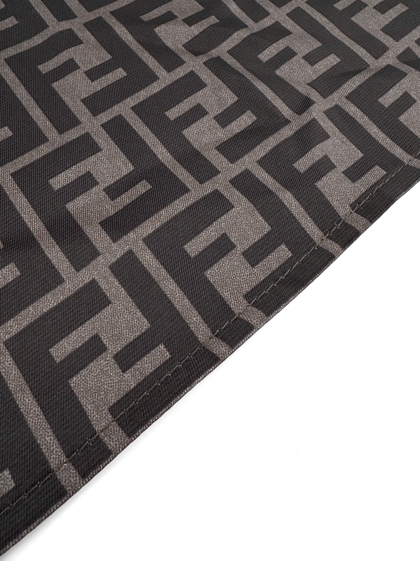 Fendi All-over FF Print Long-sleeved Shirt