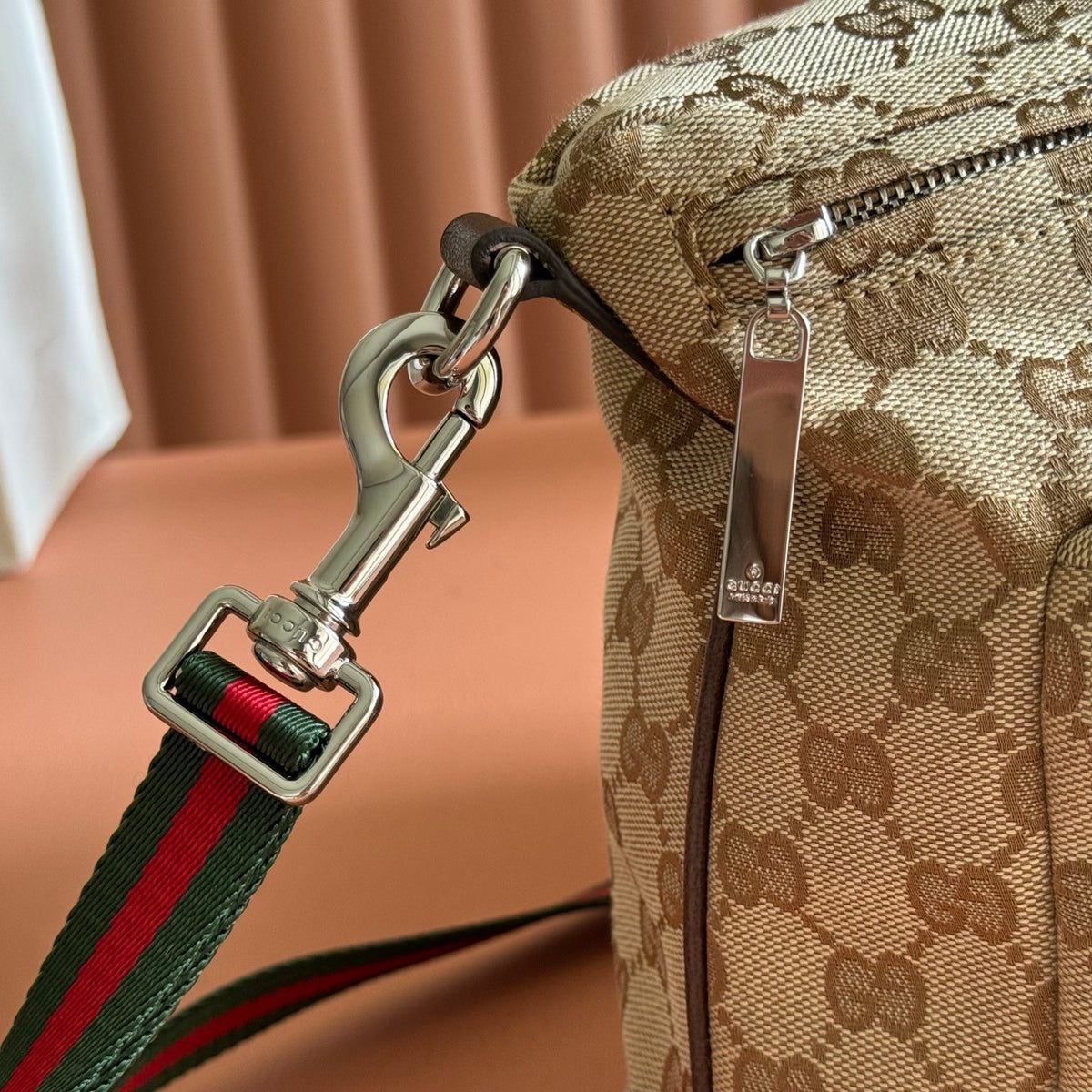 Gucci Monogram Bag with Strap