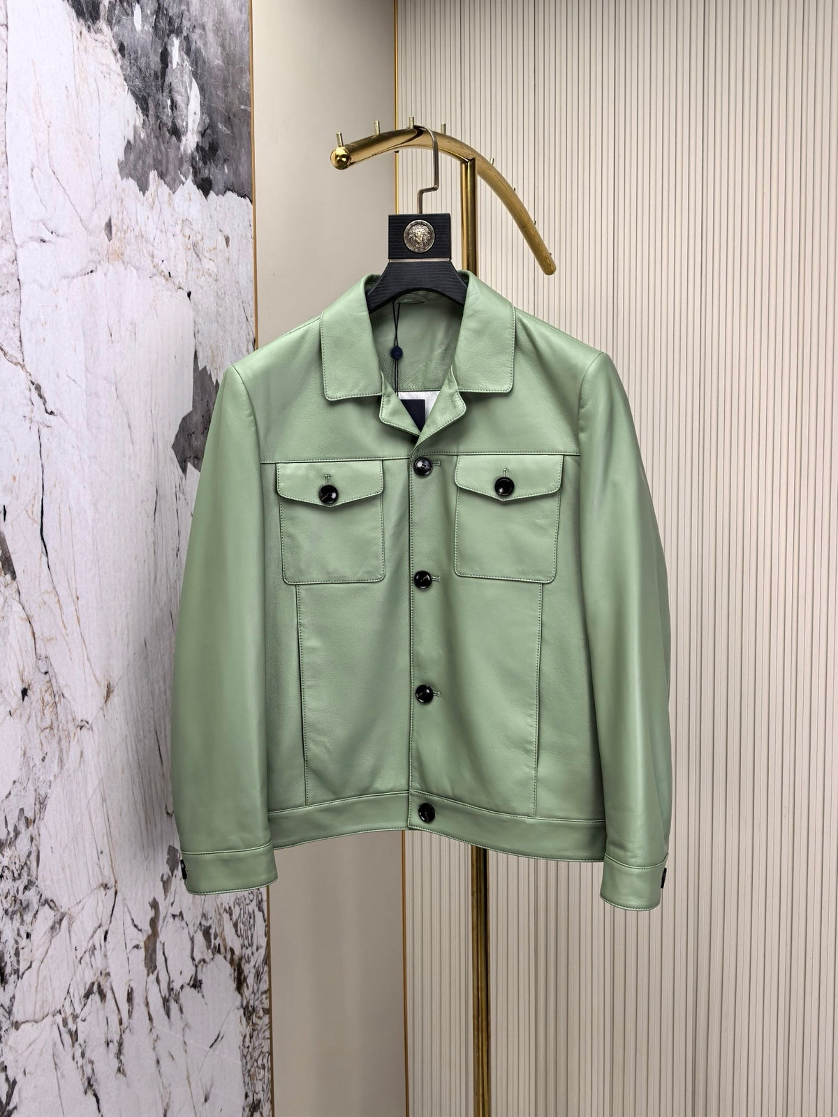 LV Genuine Leather Jacket