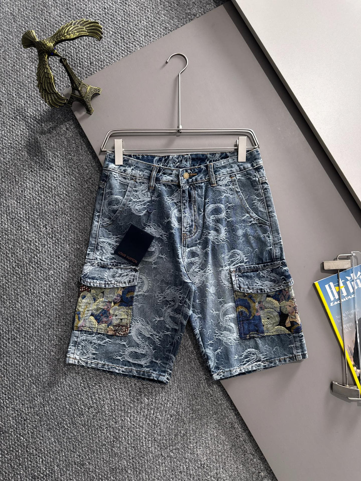 LV Denim Shorts