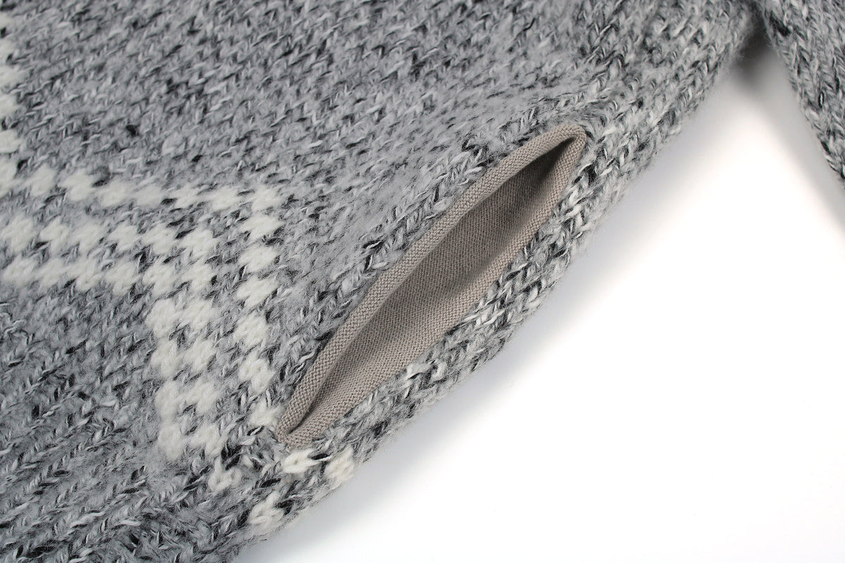 LV High-Neck Pharrell Williams & Nigo Collab Knit Sweater