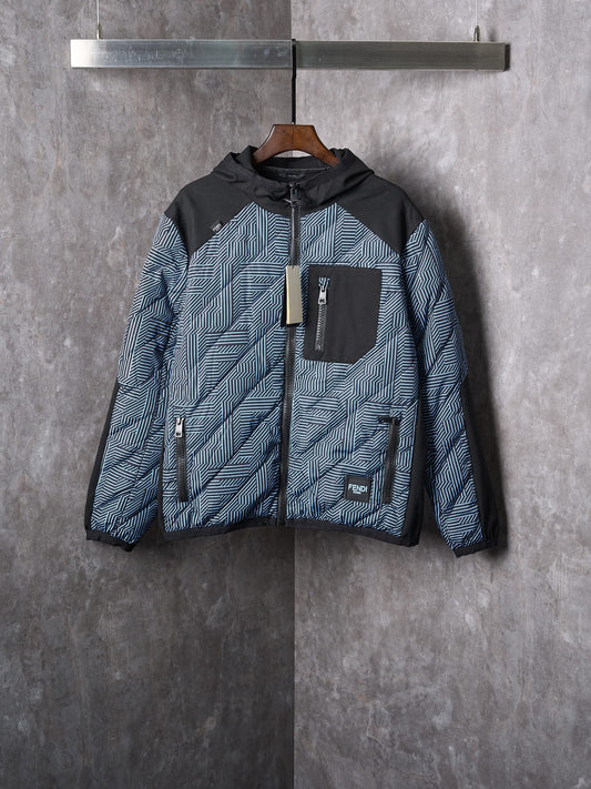 Fendi Nylon Hooded Jacket