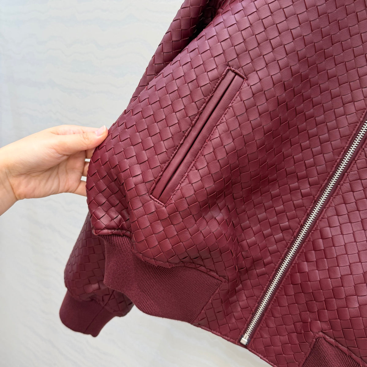 Bottega Veneta Leather Jacket- Women's