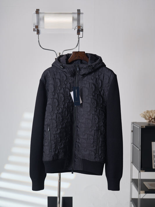 Dior Embroidered Knitted Patchwork Jacket