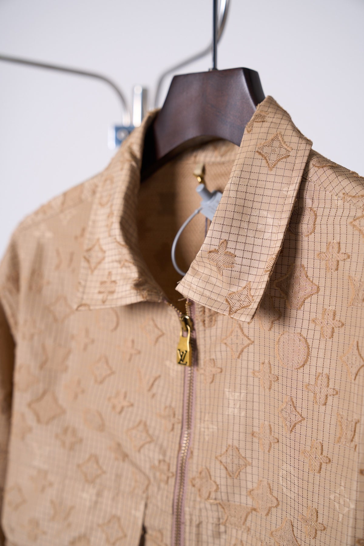 LV Monogram All-Over Long-Sleeved Shirt