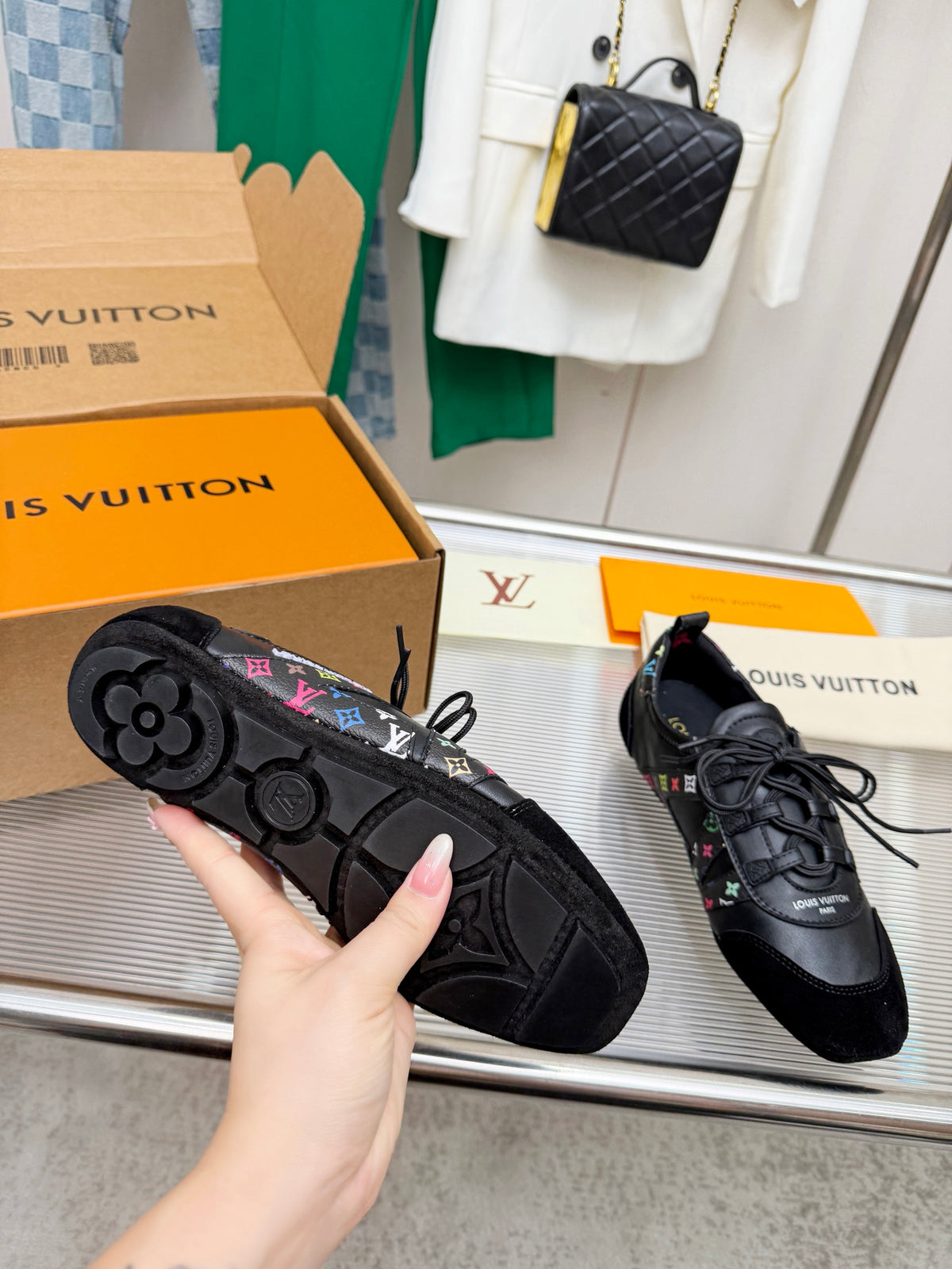 LV Sneakerina Ballet Flats