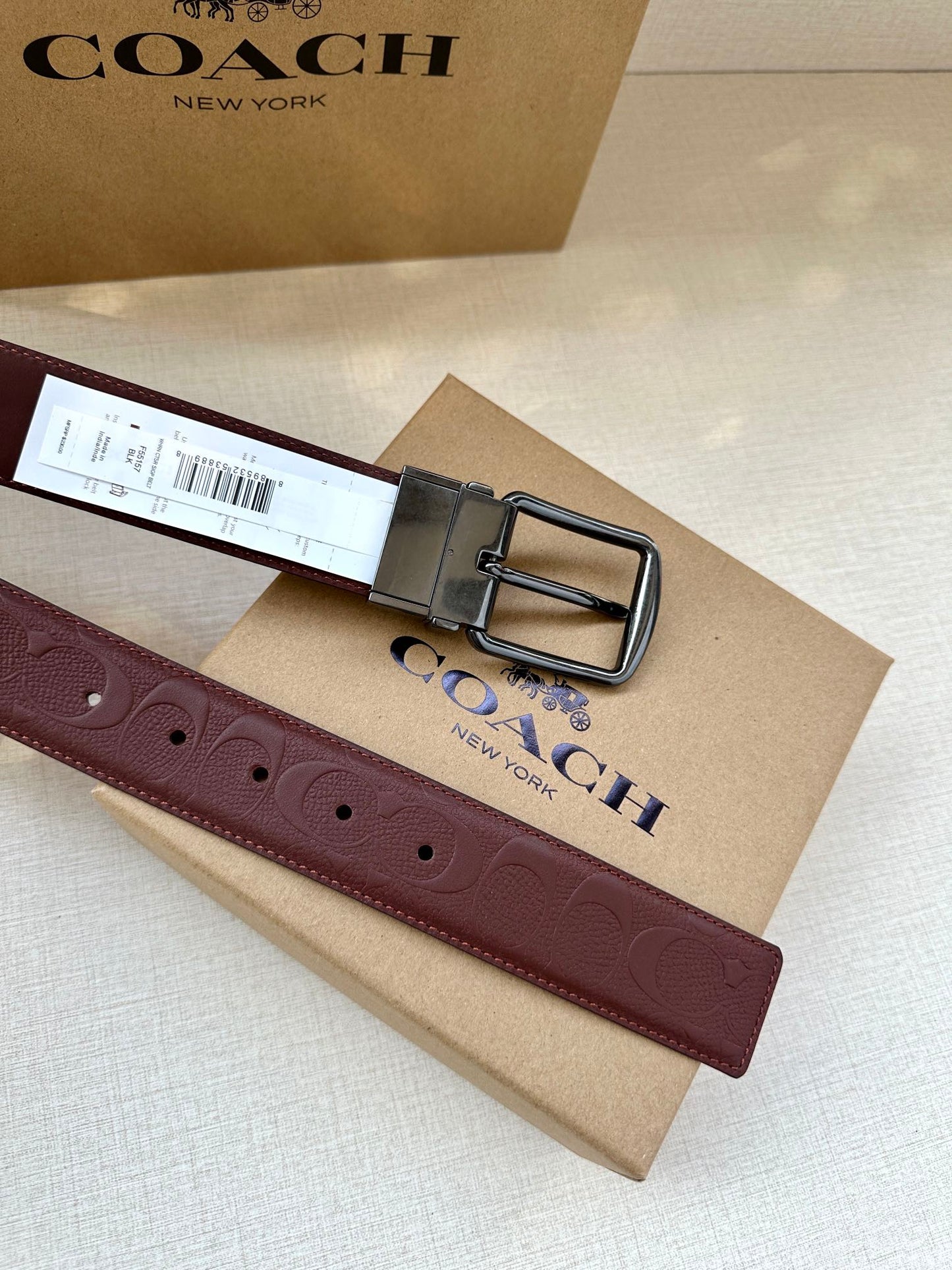 Men's Coach Belt