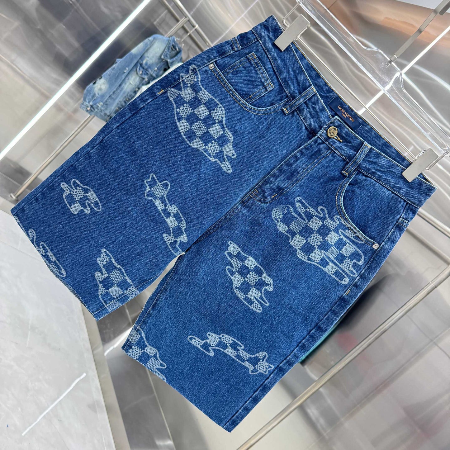 LV denim Shorts