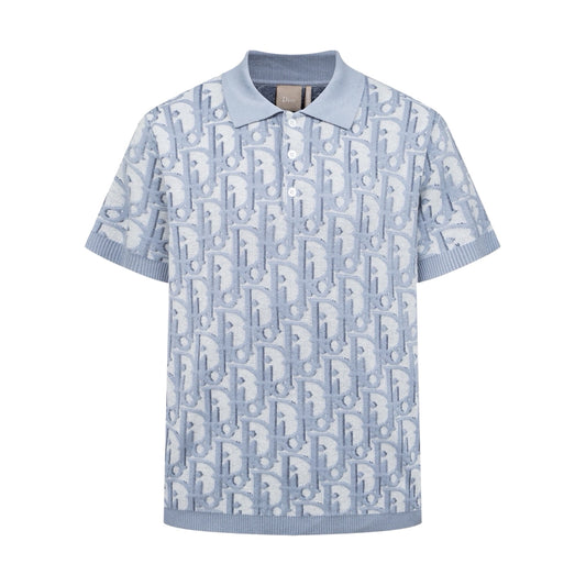 Dior Oblique Jacquard Knit Shirt