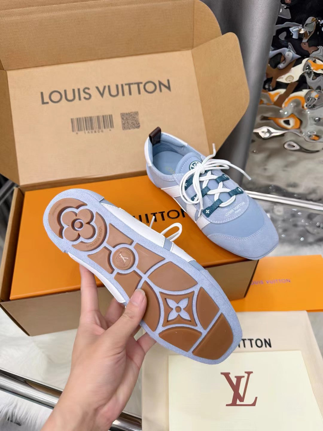 LV Sneakerina Ballet Flats