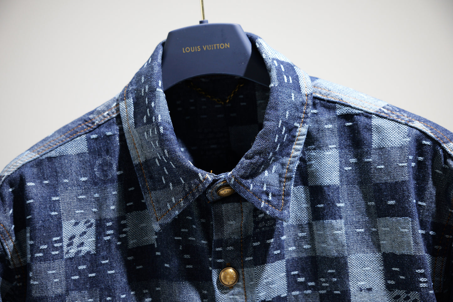 1V Nigo collab denim shirt