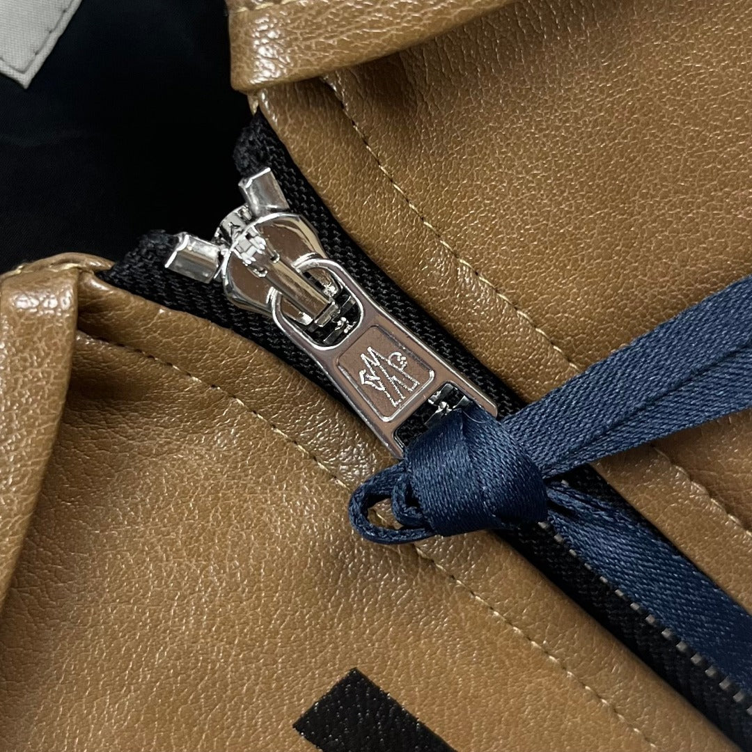 Moncler Leather Jacket