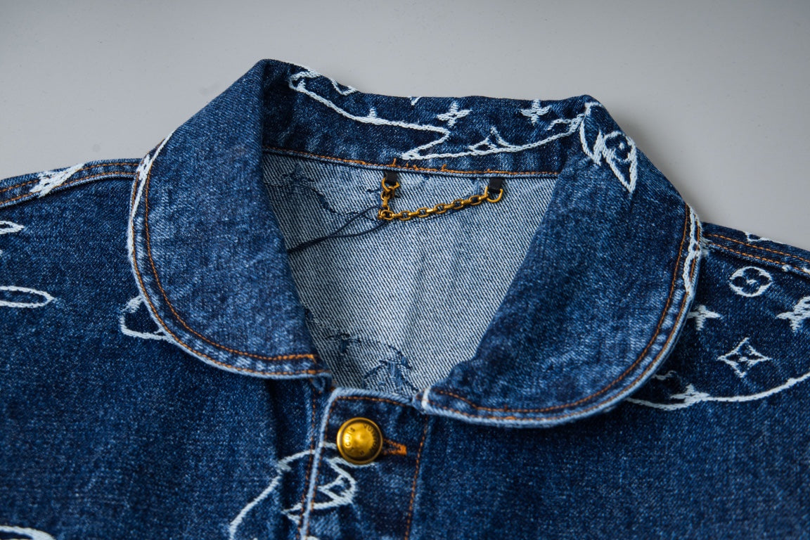 1V Denim Suit