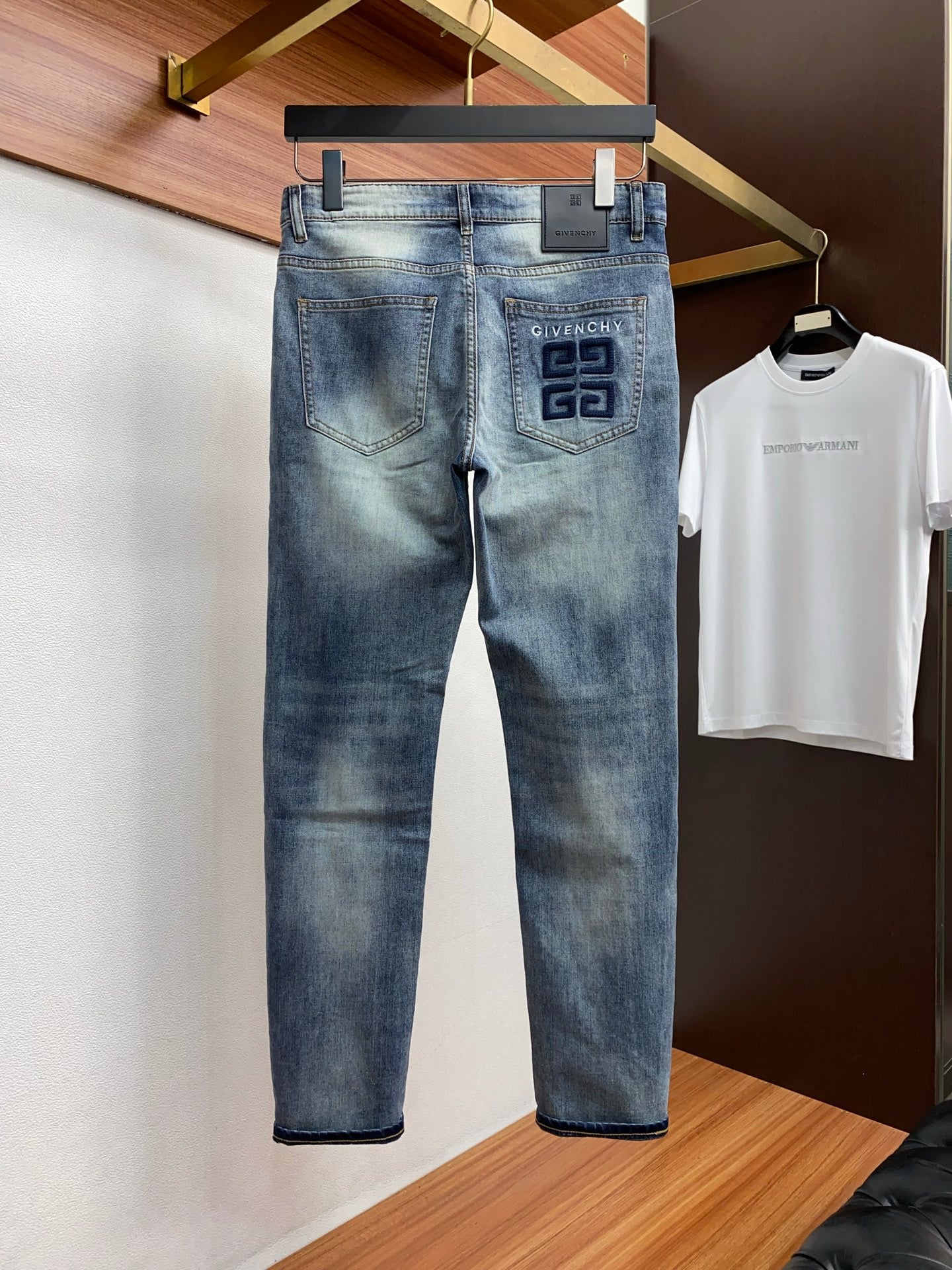 Givenchy Slim Fit Straight-Leg Jeans