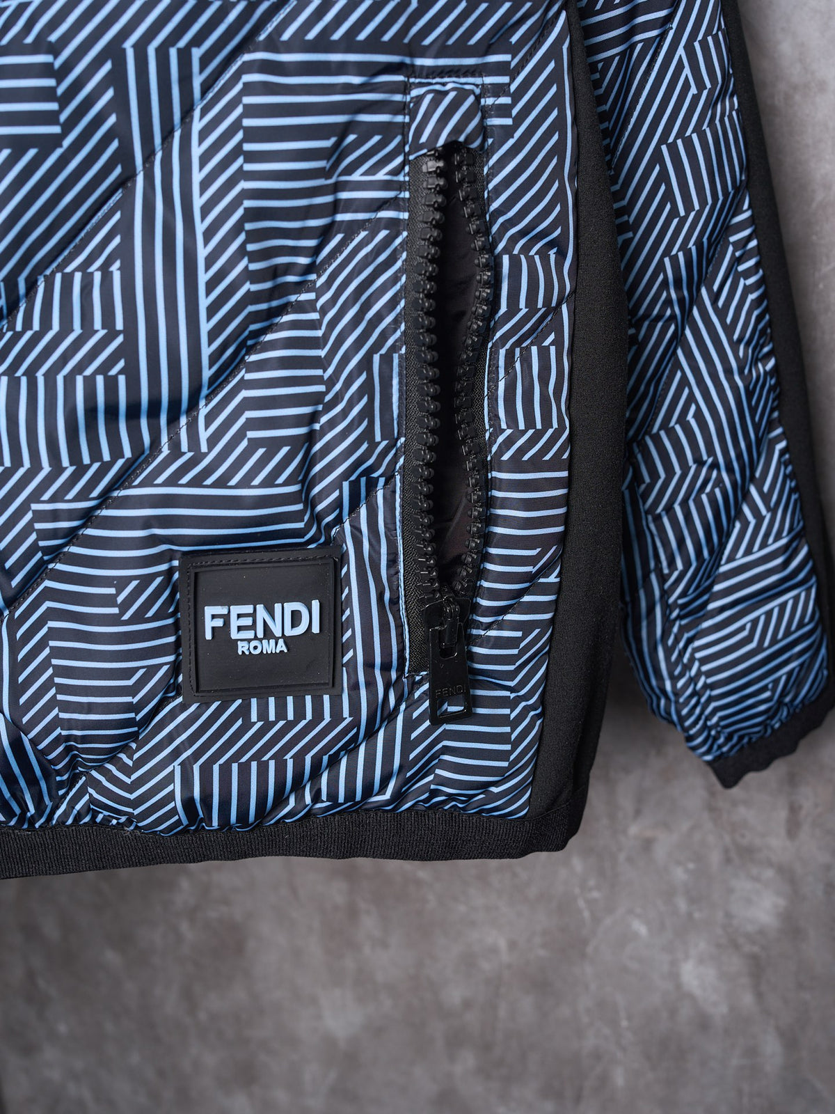 Fendi Nylon Hooded Jacket