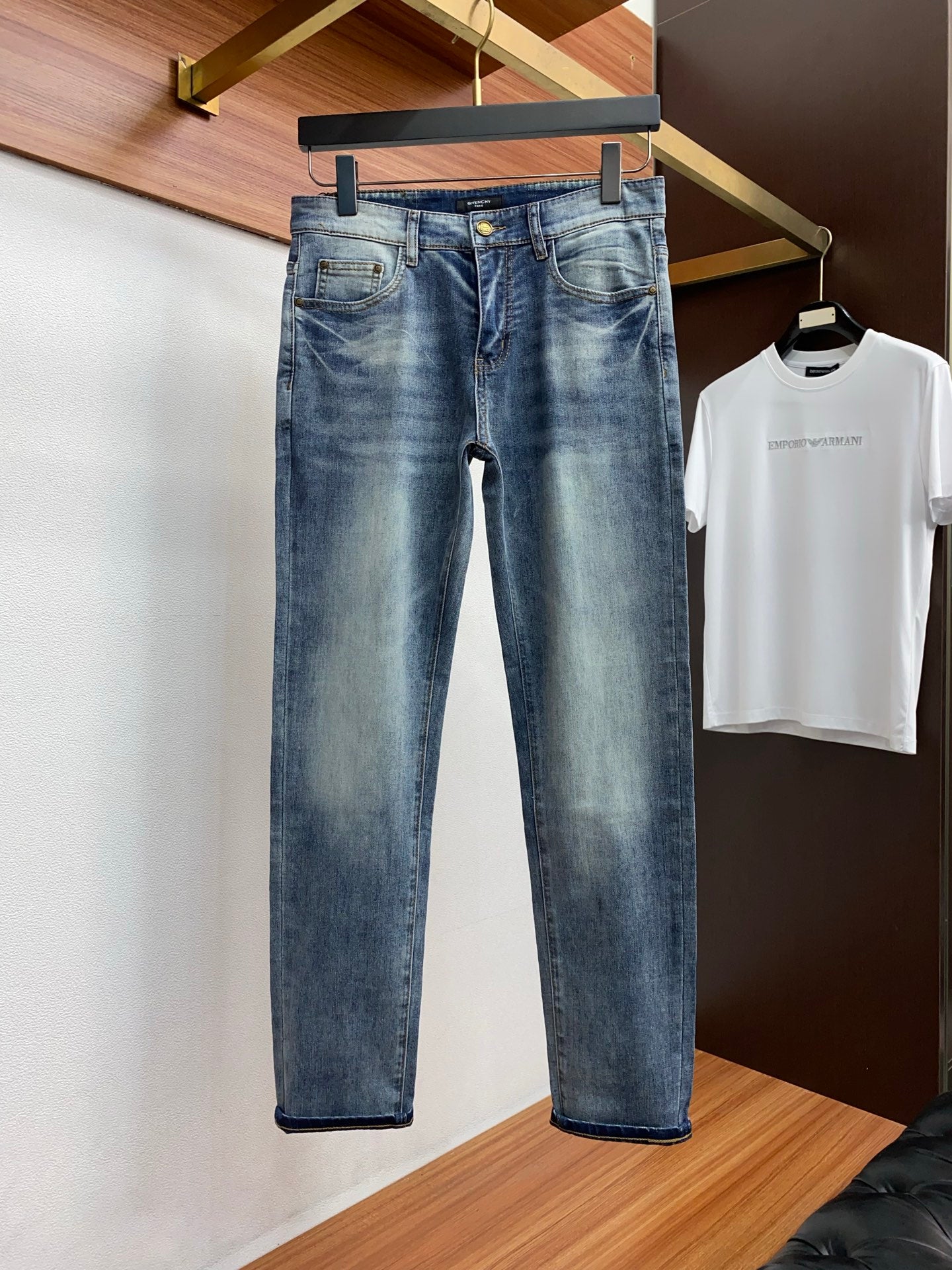 Givenchy Slim Fit Straight-Leg Jeans