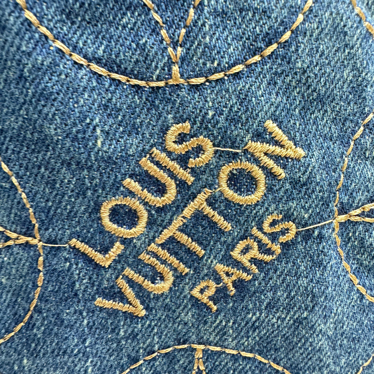 LV Celebrity Winter Runway Jeans