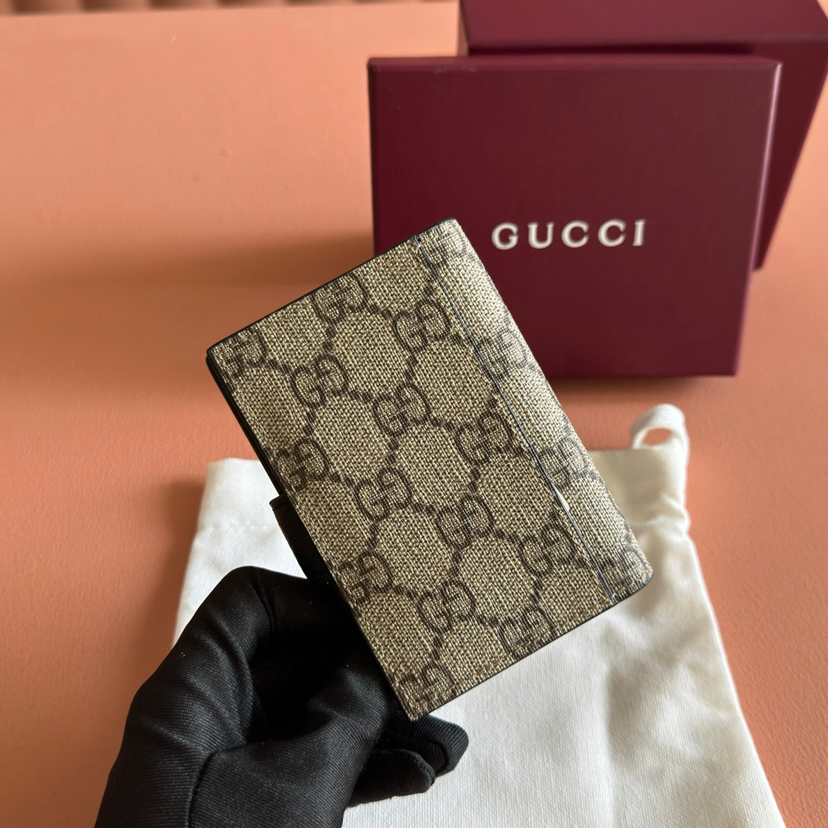 Gucci 2 Tone Card Holder