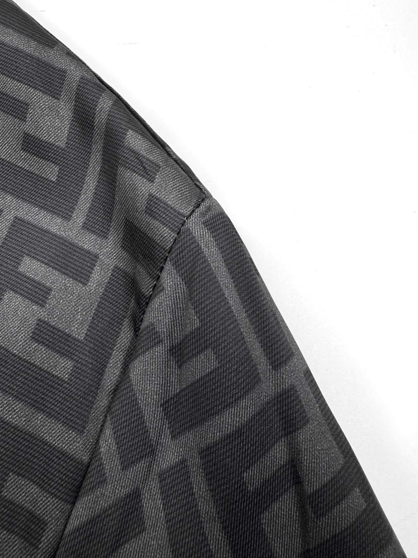 Fendi All-over FF Print Long-sleeved Shirt