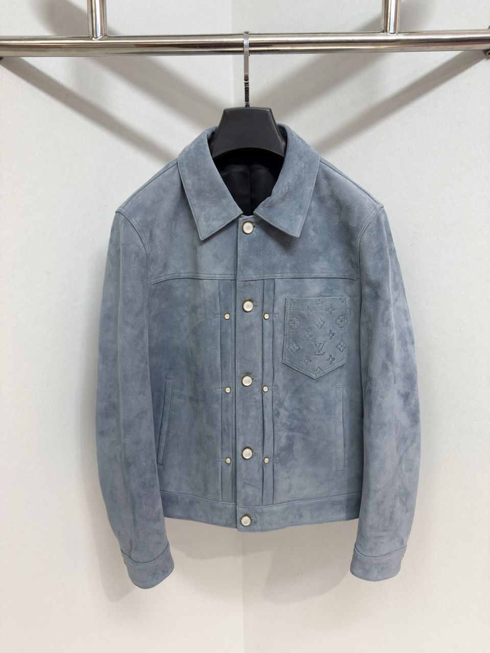 LV CalfSkin Leather Jacket