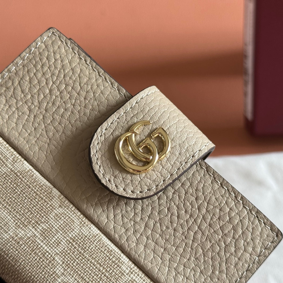 Gucci 2 Tone Card Holder