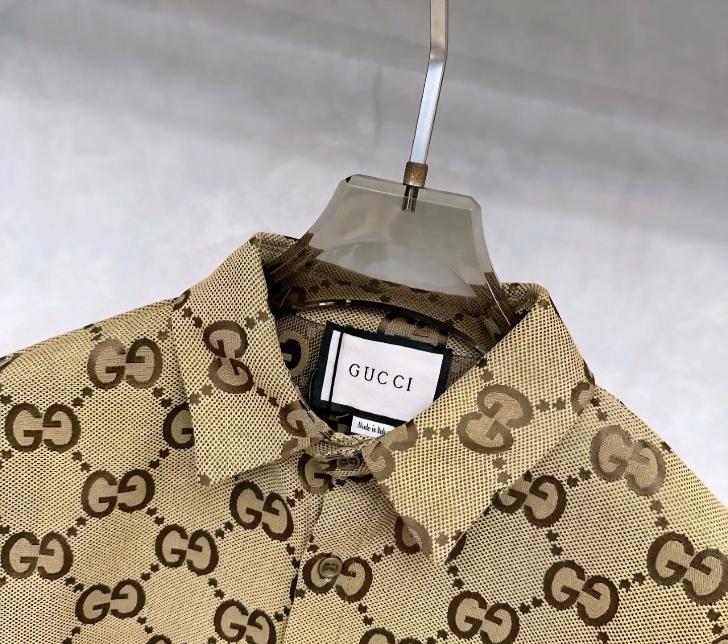 Gucci long sleeve shirt L and XL
