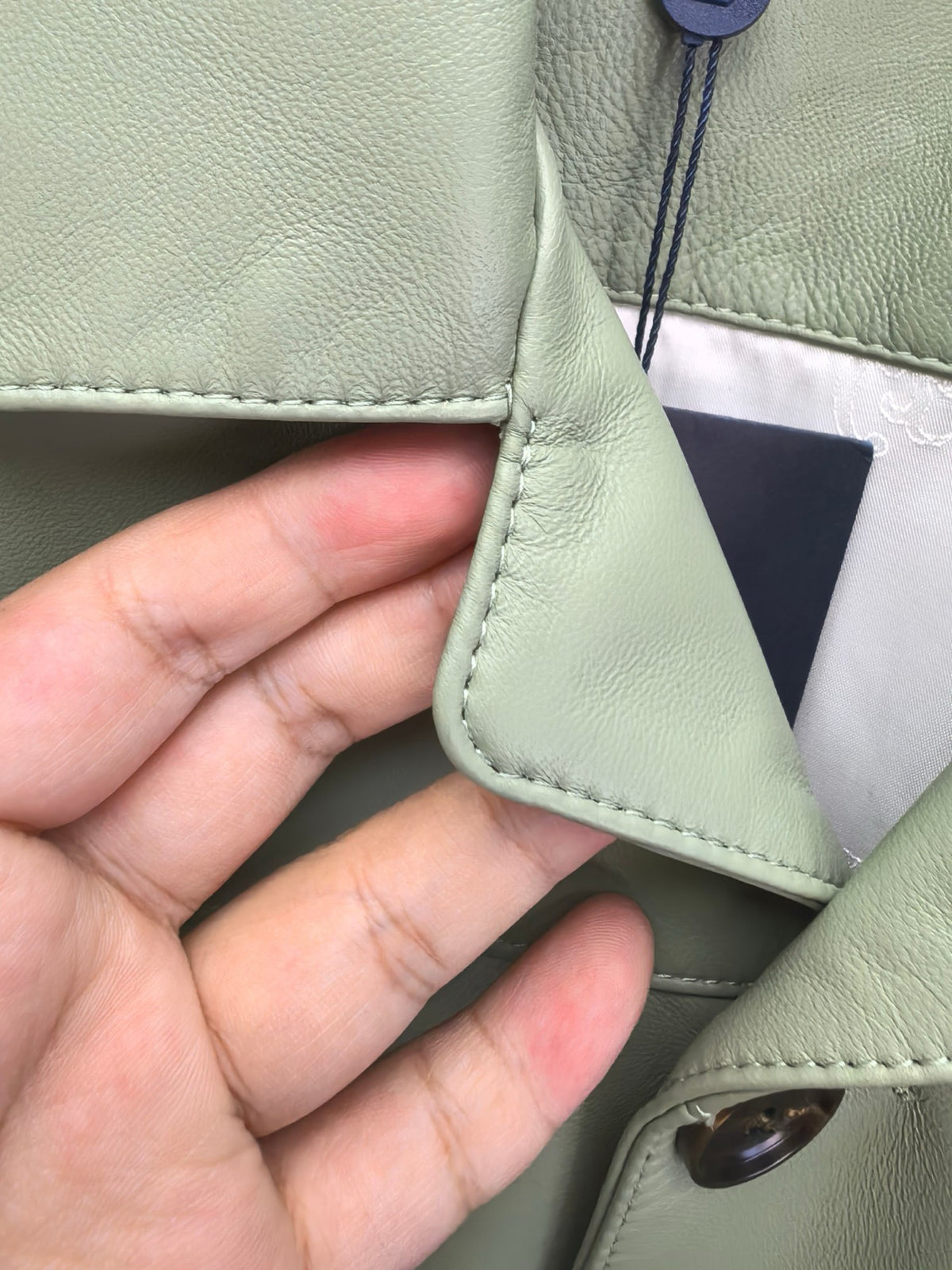 LV Genuine Leather Jacket
