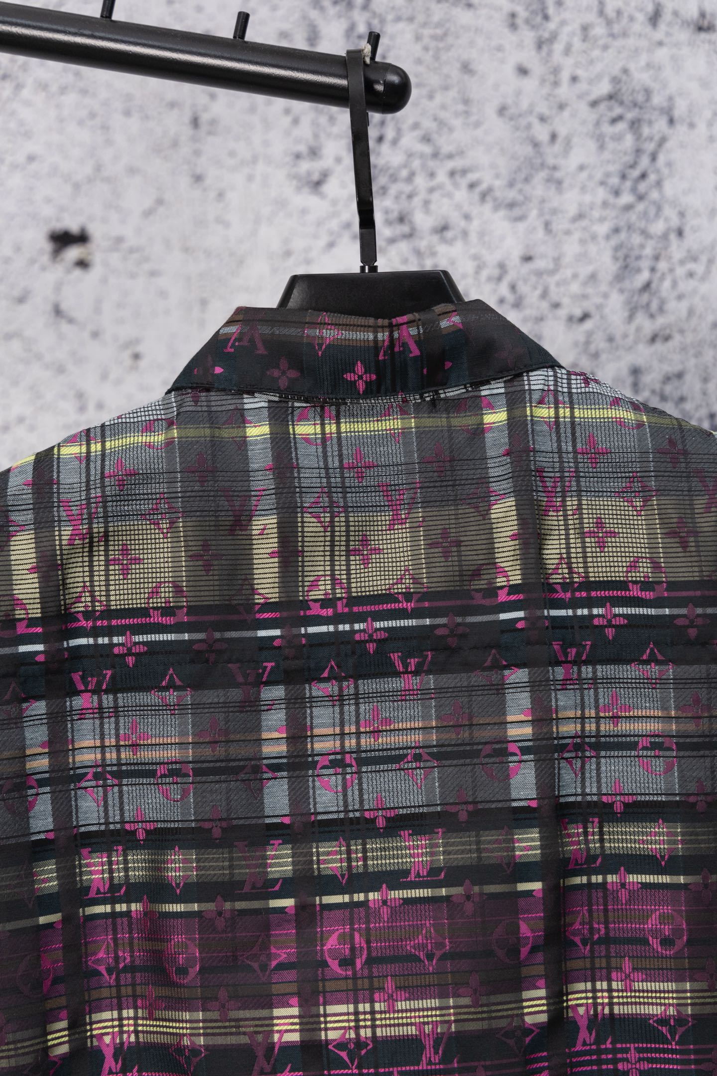 1V 25SS Dark Red Long-Sleeve Shirt Jacket